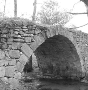 Puente romano el Berrueco, Madrid.